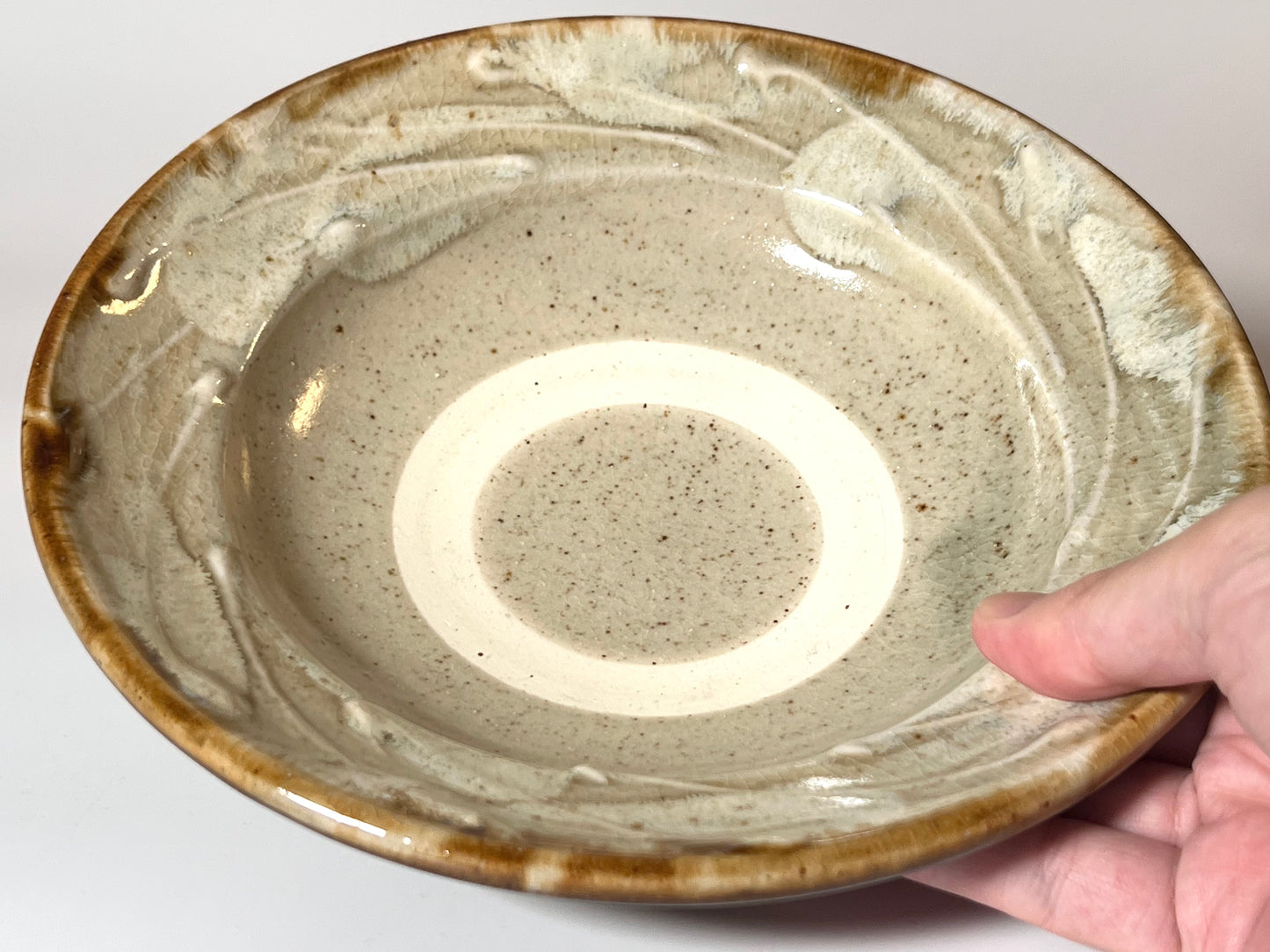 キマノ陶器ー7寸皿ーイッチン リース