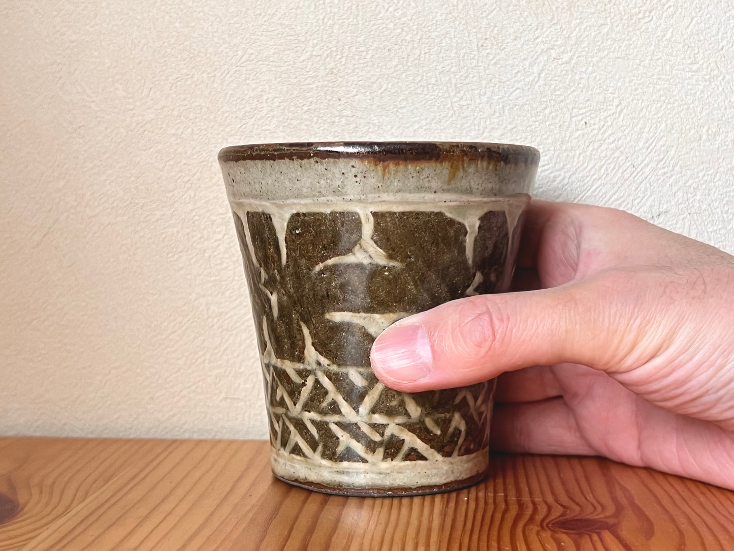 江口窯 ー 陶コップ ６