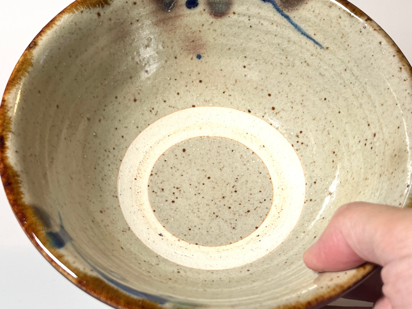 キマノ陶器ー飯碗６寸ー 呉須