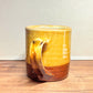 Yumachi kiln mug cup ``Yellow glaze''