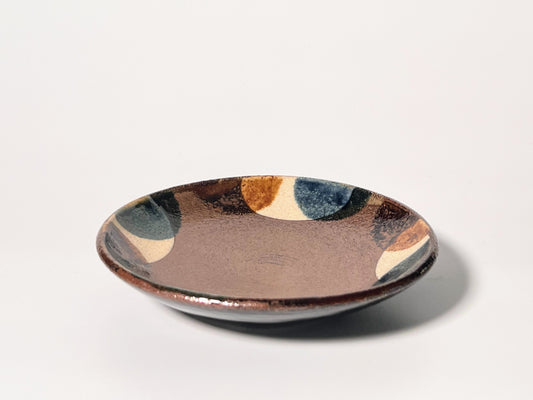 Yachimun - Murou kiln - 5 sun plate - two colors