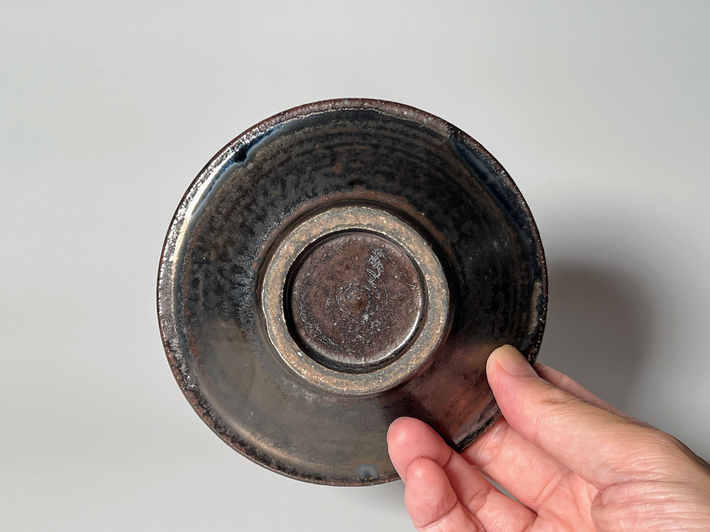 Yokotaya kiln - 4 inch plate - Midori