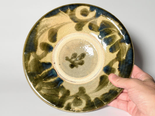 Yokotaya kiln - 7 inch plate - Midori