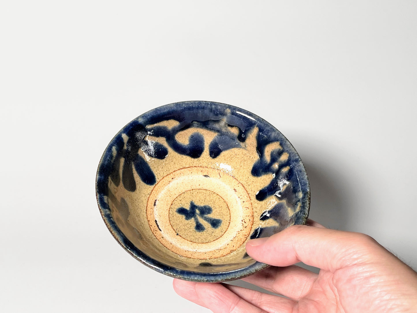 Yokotaya kiln - 4 inch bowl - Ao ②